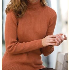 Looking good plus 100% cotton Turtle neck sweater